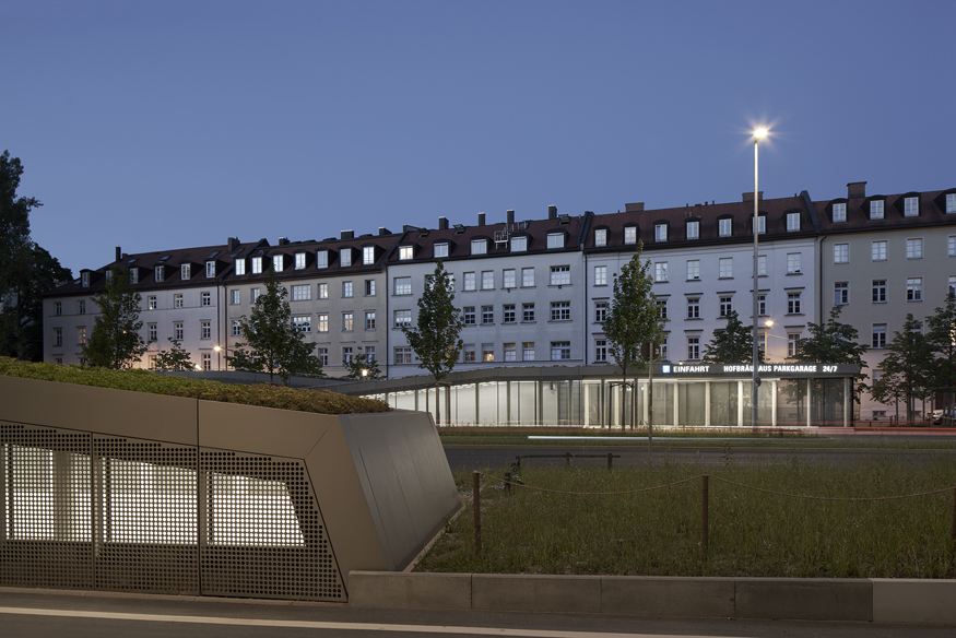 Tiefgarage am Thomas-Wimmer-Ring in München