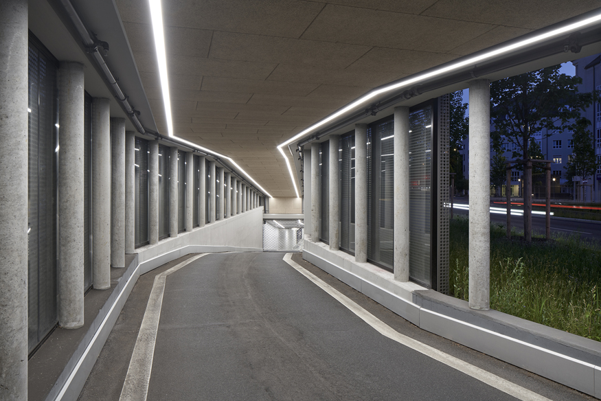 Tiefgarage am Thomas-Wimmer-Ring in München