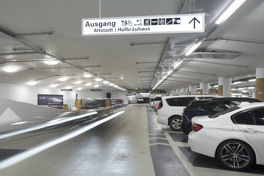 Tiefgarage am Thomas-Wimmer-Ring in München