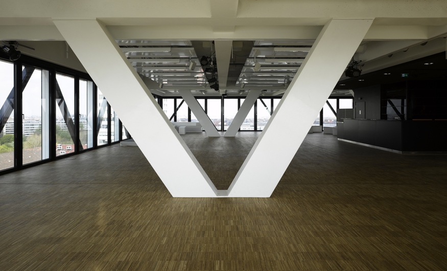 Medienbrücke in München