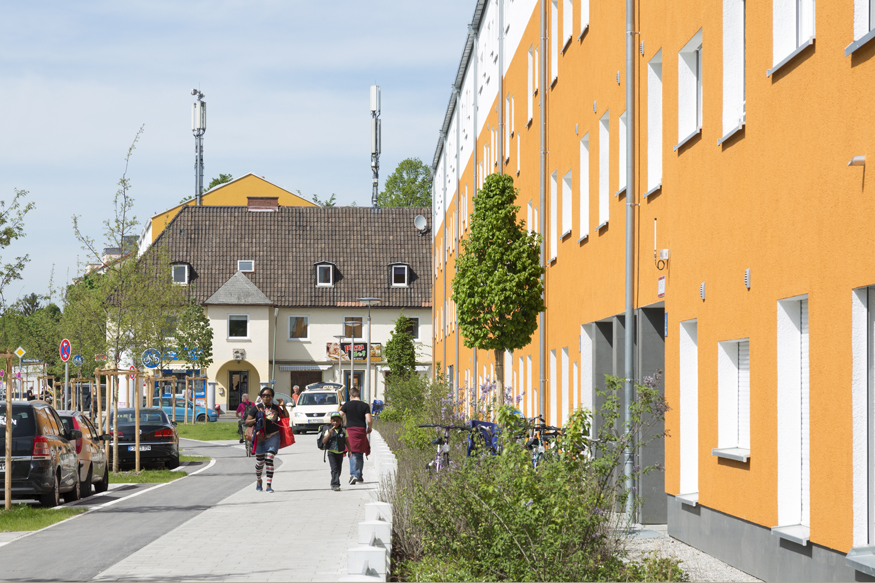 Wohnanlage der GWG München Harthof