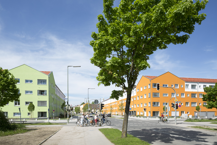 Wohnanlage der GWG München Harthof
