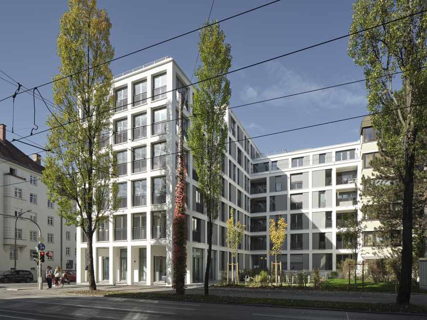Wohnungsbau Franziskanerstraße in München