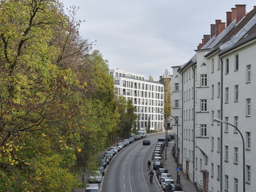 Wohnungsbau Franziskanerstraße in München